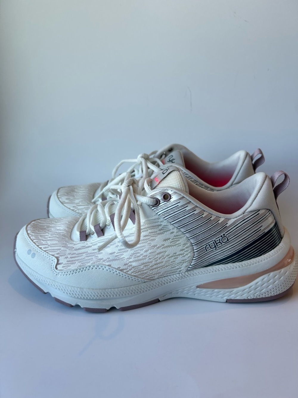 Rykä Balance Women's Walking Sneakers – Brilliant White – Size 7.5